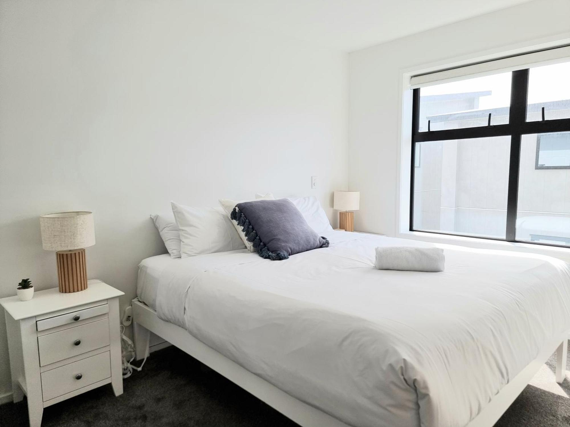 Central 2Brm 2Bth Townhouse Free Carpark Christchurch Bagian luar foto